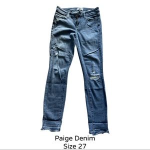 Paige denim size 27